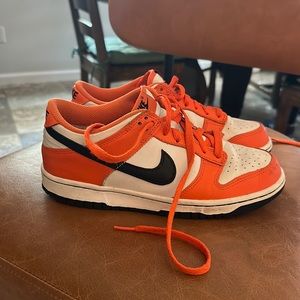 Nike Orange low dunks
